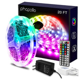 PHOPOLLO LED Strip Lights – Holiday Gift for Gamers and Teens, Customizable Color Strip