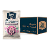LesserEvil No Cheese Cheesiness Popcorn – Simple Ingredient Snack for Less-Is-More Living, Organic 3-Pack