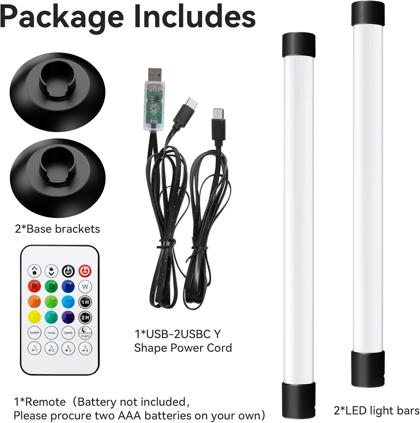 LotusLamp X Smart Light Bar – Study Desk Bias Light, Adjustable White Light Bar for Reading and Work