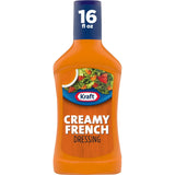 Kraft Creamy French Dressing – Backyard Cookout Condiment for Grilled Vegetables, 16 fl oz