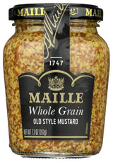 Maille Mustard Old Style – Healthy Vinaigrette Base, Whole Grain Mustard for Lighter Homemade Dressings