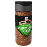 McCormick Grill Mates Roasted Garlic & Herb Seasoning All-in-One Seasoning for a Simplified Cooking Setup