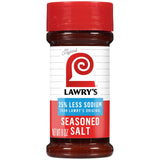 Lawry's 25% Less Sodium Seasoned Salt – Thoughtful Pantry Gift for Health-Conscious Hosts