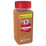 McCormick Ground Cinnamon, 7.12 oz – Streamlined Spice Cabinet Essential with a Clean, Neutral Label