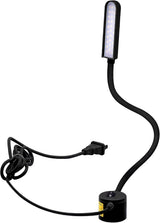 POWKER Silicone Gooseneck LED – Sleek Corded Lamp for Modern Home Office and Reading Nook