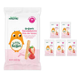 Little Bellies Organic Strawberry Pick-Me Sticks – Worry-Free Snack with No Added Sugar or Salt