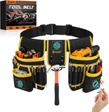 UUP Heavy Duty Tool Pouch with Magnets – No More Lost Hardware on Job Sites, 26 Pocket Belt with Magnetic Zones to Reduce Slip and Trip Hazards