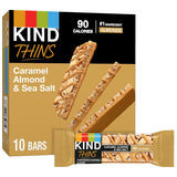 KIND THINS Caramel Almond & Sea Salt – 100-Calorie After-School Snack for Carpool and Playroom Pickups