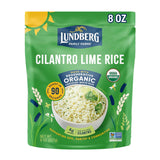 Lundberg Cilantro Lime Rice 5.5 Oz – Camping Lunch Pouch Ready with Just a Camp Stove