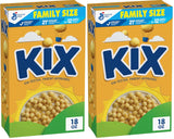 Kix Whole Grain Breakfast Cereal – High Whole Grain Morning Bowl with 12 Vitamins, 18 oz