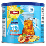 Lipton Sugar-Free Peach Iced Tea Powder – Family-Safe Beverage for Lunch Prep and Snack Time