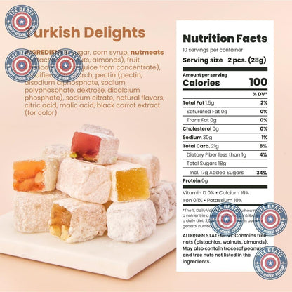 10 oz reclosable pack size suitable for sharing or extended snacking