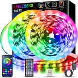 [Brand] Bluetooth LED Strip – Single Cable Concealed Setup with App Control, Less Clutter Design