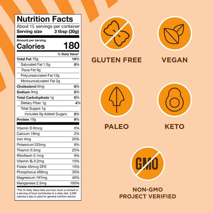 12g omega 3 and 6 per serving