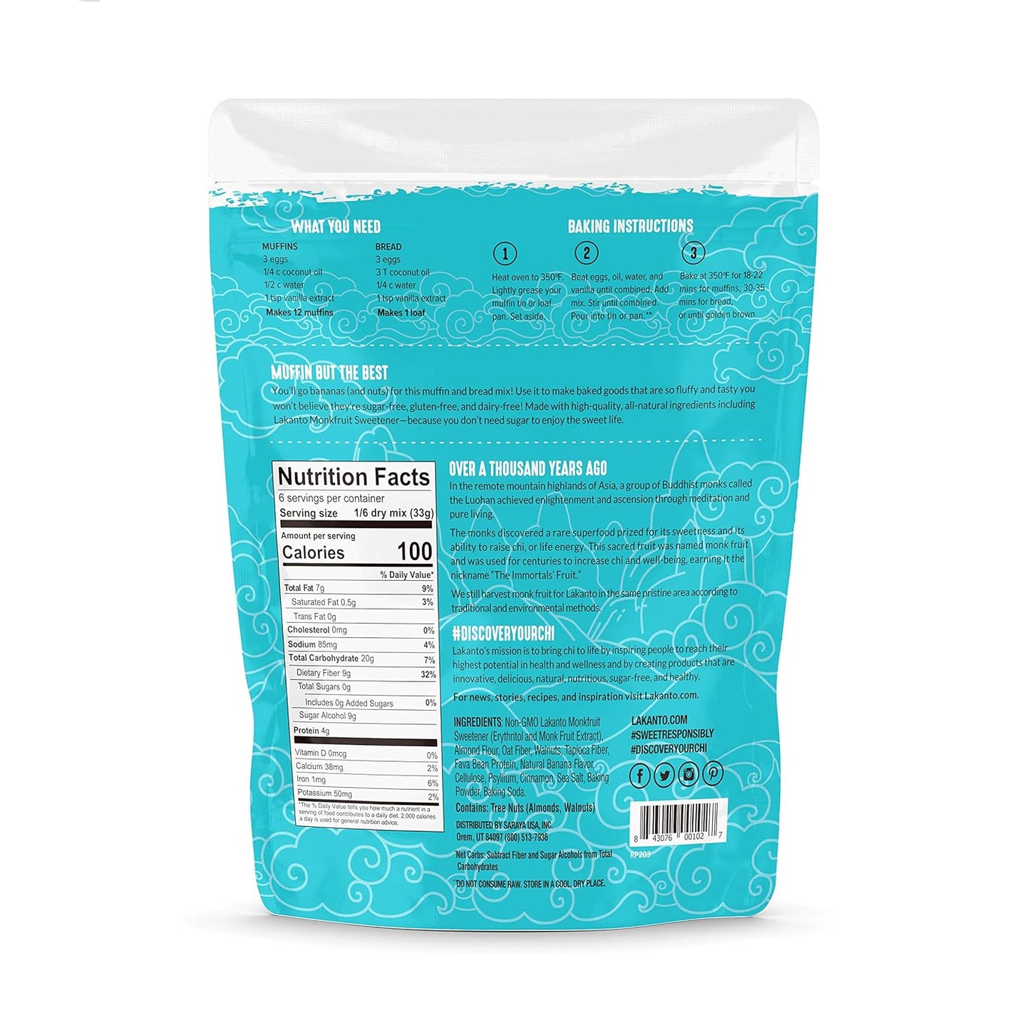 2g net carbs per serving