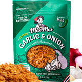 MaeMai MILD Spice – Gentle Spice Level for Picky Eaters, Gluten-Free Garlic Crisps for Kids