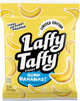 Laffy Taffy Banana Mini Bars, 3.5 oz Bag – Low-Commitment Chewy Treat for Late-Night Cravings