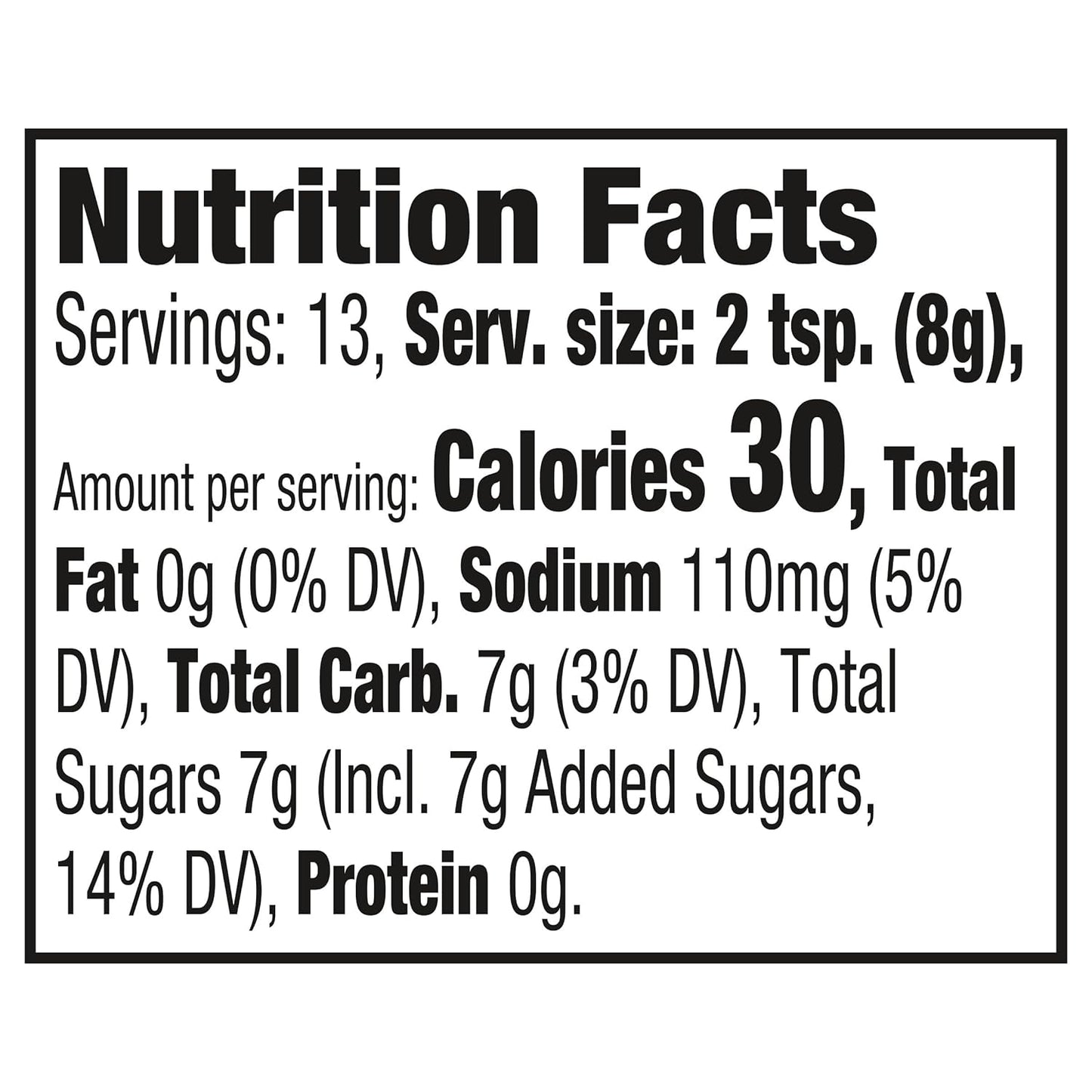 3.7 oz shatter-resistant shaker bottle (1.75 x 1.75 x 4.25 inches) sized for pantry and gifting