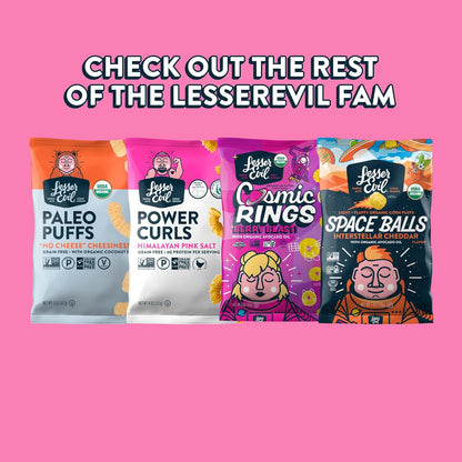 3-pack of 4.6 oz bags (with single 5 oz bags available in other flavors like avocado-licious and butter)