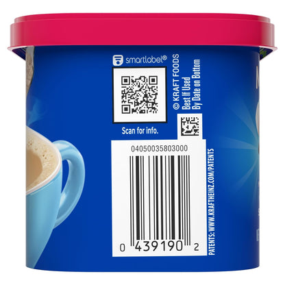 35 product variants spanning flavors (hazelnut, french vanilla, mocha, vanilla caramel, cafe vienna, etc.), decaf options, and sugar-free options