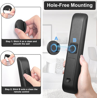 automatic self-aligning limit for one-handed remote drop-in