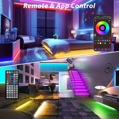 built-in music sync that reacts to ambient sound in real time
