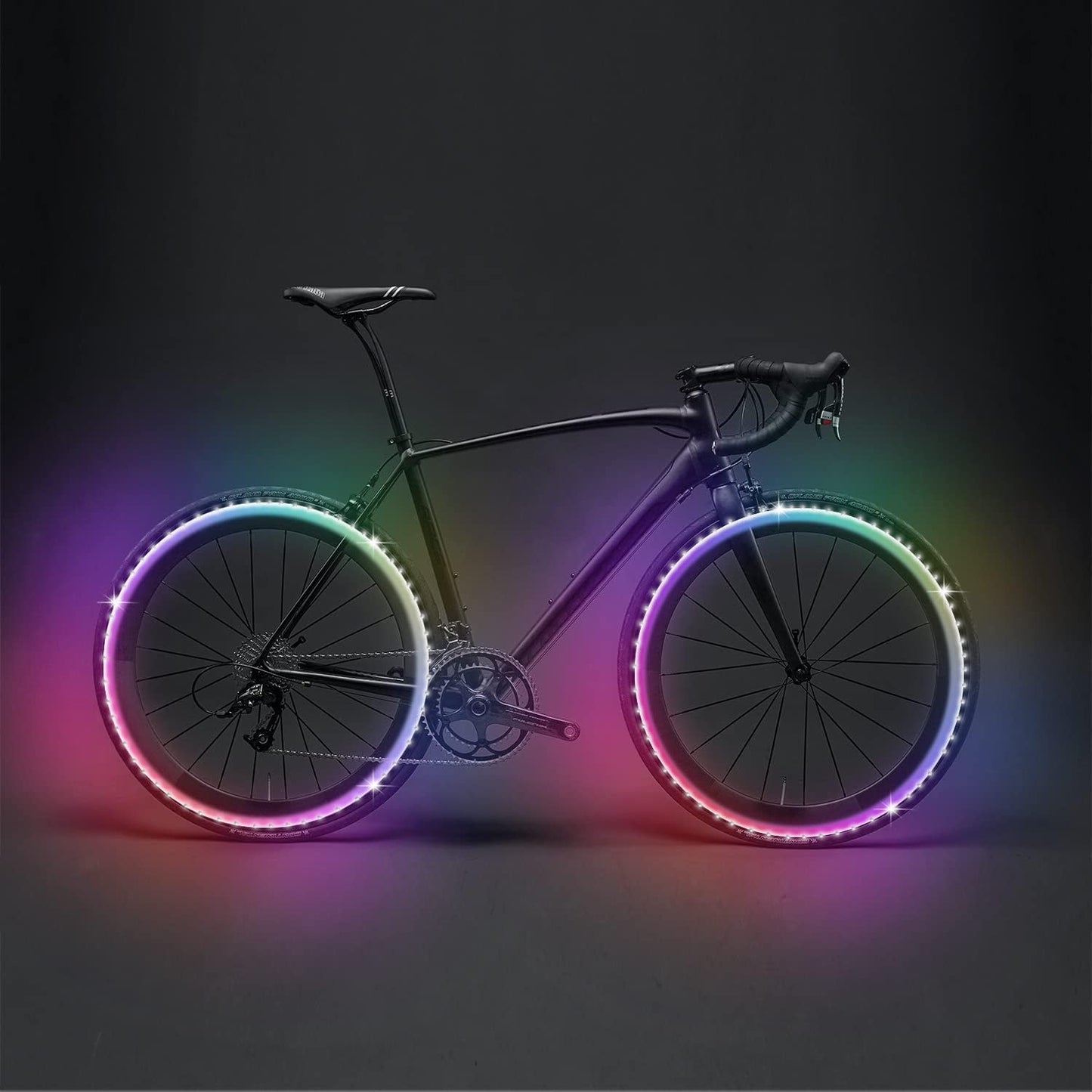 built-in sound sensor for music-reactive color changes