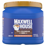 Maxwell House 100% Colombian Coffee 23.1oz Resealable Canister – Simple Daily Drip for Intentional Kitchens
