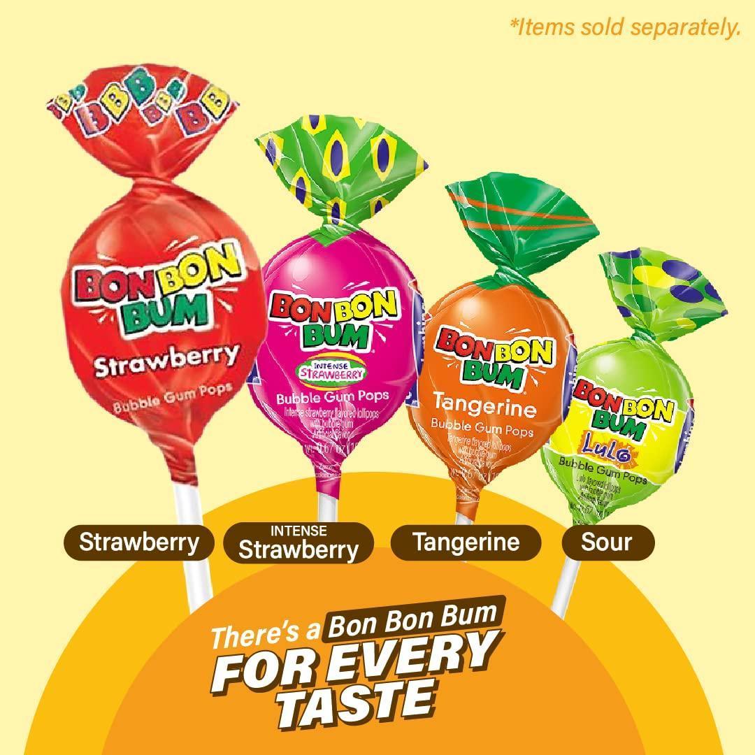 Colombina Bon Bon Bum Lollipops – Vintage Tiger Pops Era Tropical Hard Candy Gift Set for Candy Connoisseurs and Latin Diaspora Care Packages