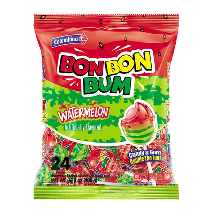 Colombina Bon Bon Bum Lollipops – Vintage Tiger Pops Era Tropical Hard Candy Gift Set for Candy Connoisseurs and Latin Diaspora Care Packages