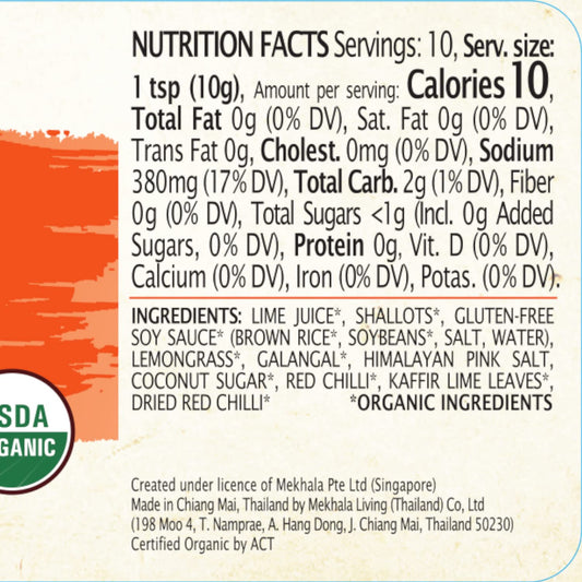 concentrated formula yielding 8-10 servings per jar at medium heat level