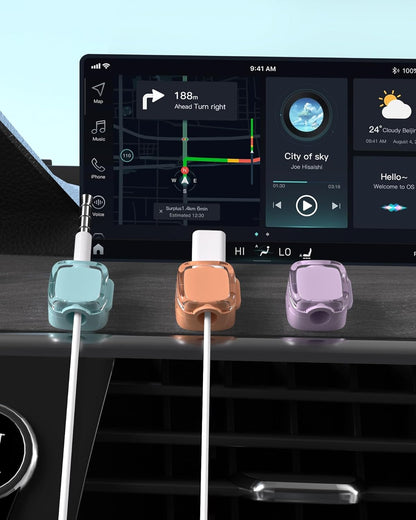 Cord Organizer Stocking Stuffer — Thoughtful Tech Gift for Mom, Husband and Coworkers, 9-Pack