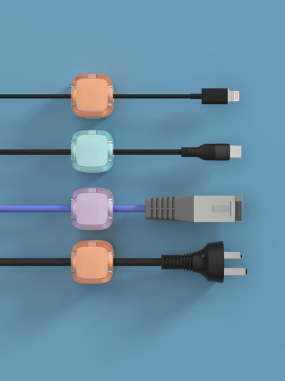 Cord Organizer Stocking Stuffer — Thoughtful Tech Gift for Mom, Husband and Coworkers, 9-Pack