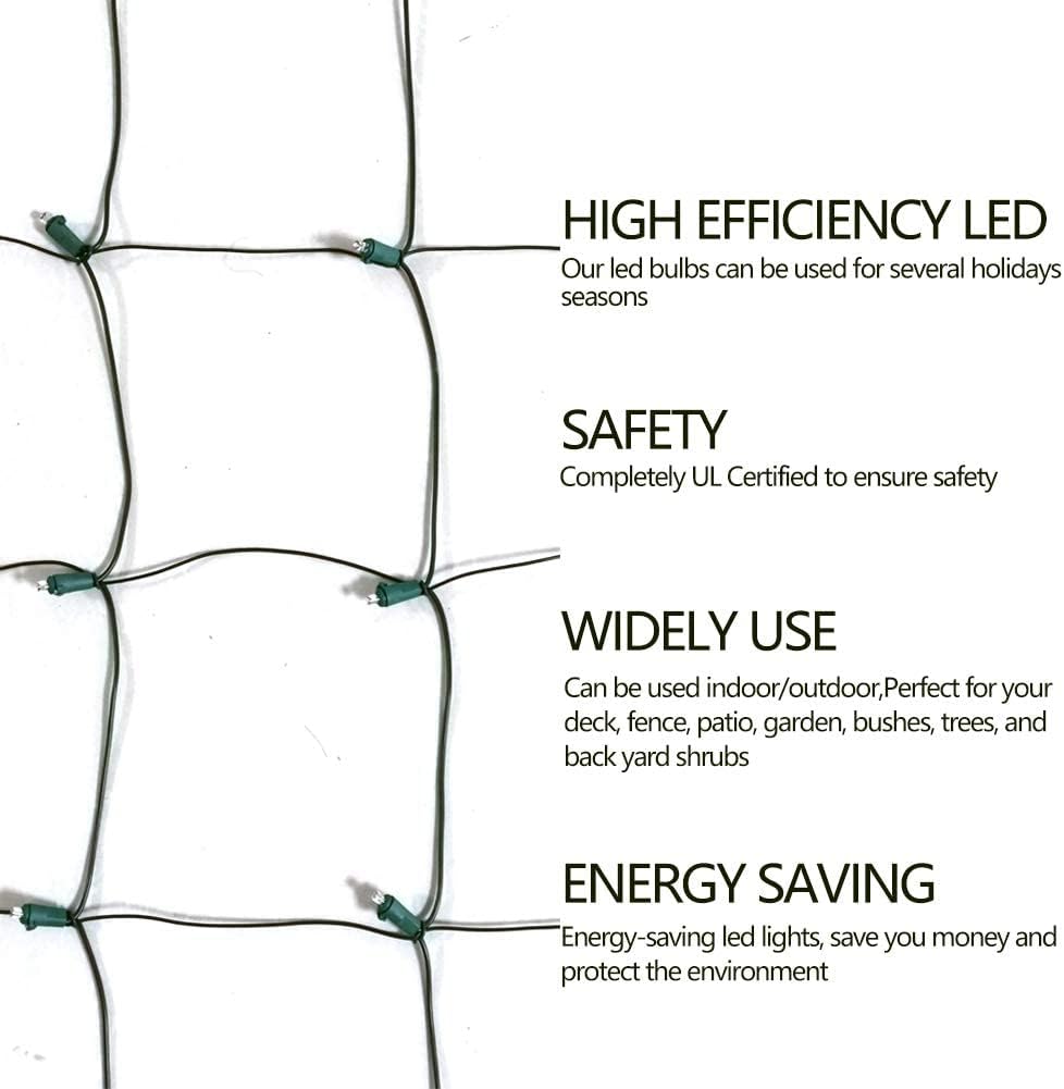 FestoonNET Pro – Housewarming Gift Idea, Connectable Mesh Christmas Lights for New Homeowners