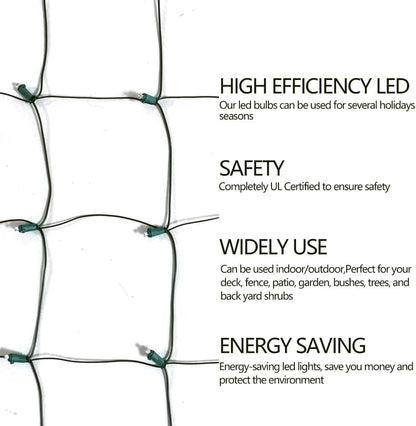 FestoonNET Pro – Housewarming Gift Idea, Connectable Mesh Christmas Lights for New Homeowners