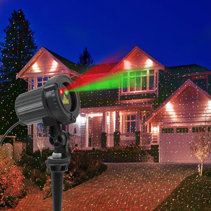 Holiday Star Light Projector – Housewarming Gift Idea with Zodiac Patterns and RF Remote
