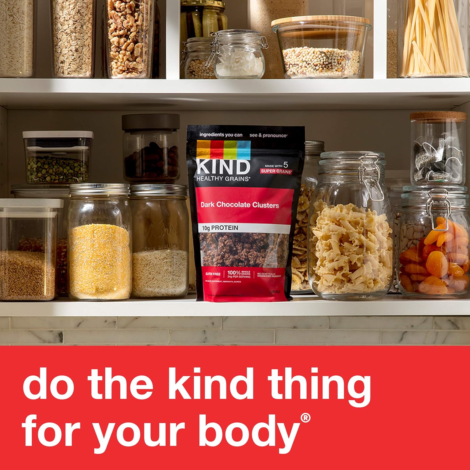 KIND Healthy Grains Clusters – Focus Friendly Desk Drawer Snack with Low Sugar and Five Super Grains for Sustained Energy