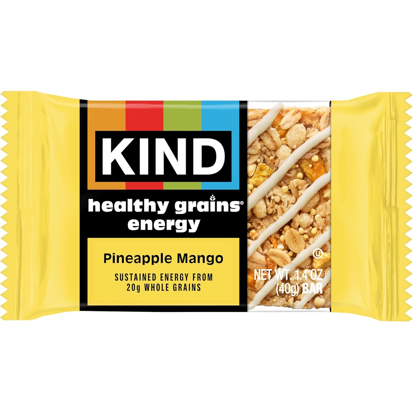 KIND Healthy Grains Energy Bars – Bike Jersey Pocket Snack for Long Rides, Gluten Free and Individually Wrapped