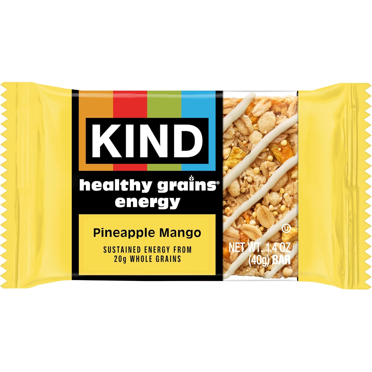 KIND Healthy Grains Energy Bars – Bike Jersey Pocket Snack for Long Rides, Gluten Free and Individually Wrapped