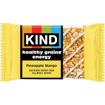 KIND Healthy Grains Energy Bars – Bike Jersey Pocket Snack for Long Rides, Gluten Free and Individually Wrapped