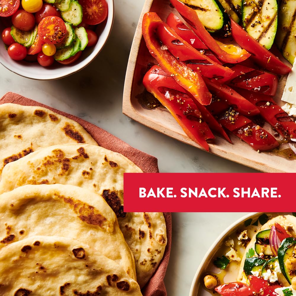 King Arthur Baking Company Flatbread Baking Mix – Beginner-Friendly Recipe for Young Home Chefs