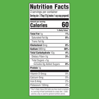 Knorr Leek Recipe Mix – Compact 1.8 oz Pouch for Clutter-Free Apartment Kitchen Storage