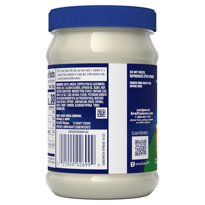 Kraft America's Favorite Sandwich Spread – Tangy Topping for Patio Cookouts and Camping Trips