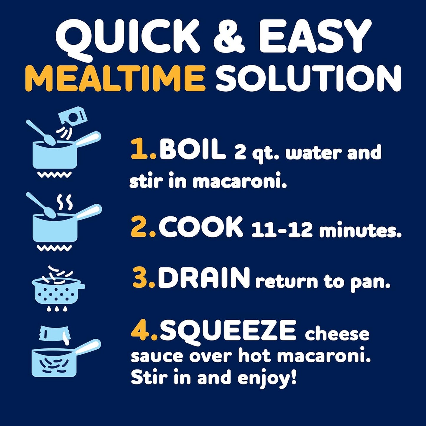 Kraft Deluxe Sharp Cheddar Macaroni & Cheese Backpacking Stovetop Meal for Quick Trail-Side Dinners