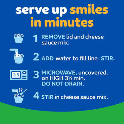 Kraft Gluten Free Original Mac & Cheese 4-Pack – Clean-Ingredient Pantry Staple for Wellness-Minded Meal Planners, Microwave-Ready