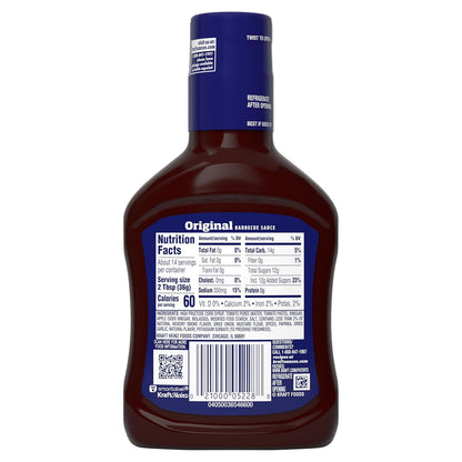 Kraft Original Slow-Simmered BBQ Sauce – Thoughtful Father's Day Gift for the Weekend Grill Master