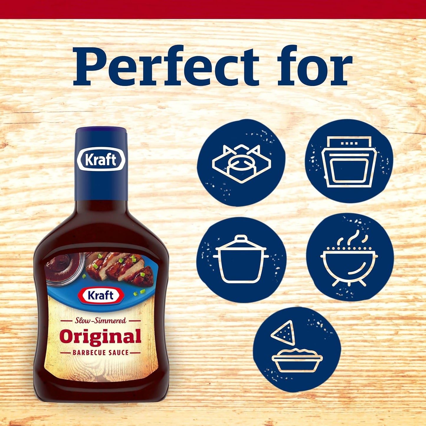 Kraft Original Slow-Simmered BBQ Sauce – Thoughtful Father's Day Gift for the Weekend Grill Master