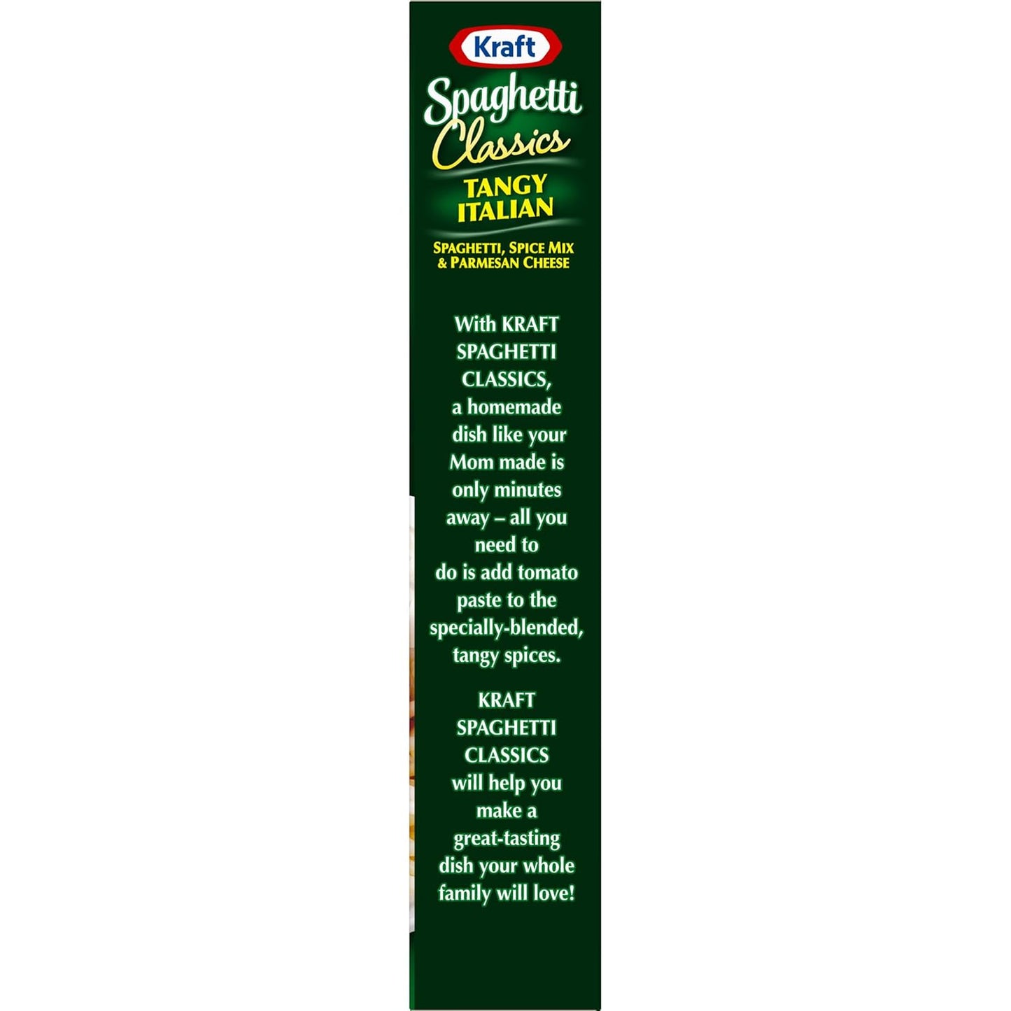 Kraft Tangy Italian Spaghetti Kit — No-Fuss Beginner Dinner with Minimal Ingredients, Ready in 30 Minutes, 8 oz