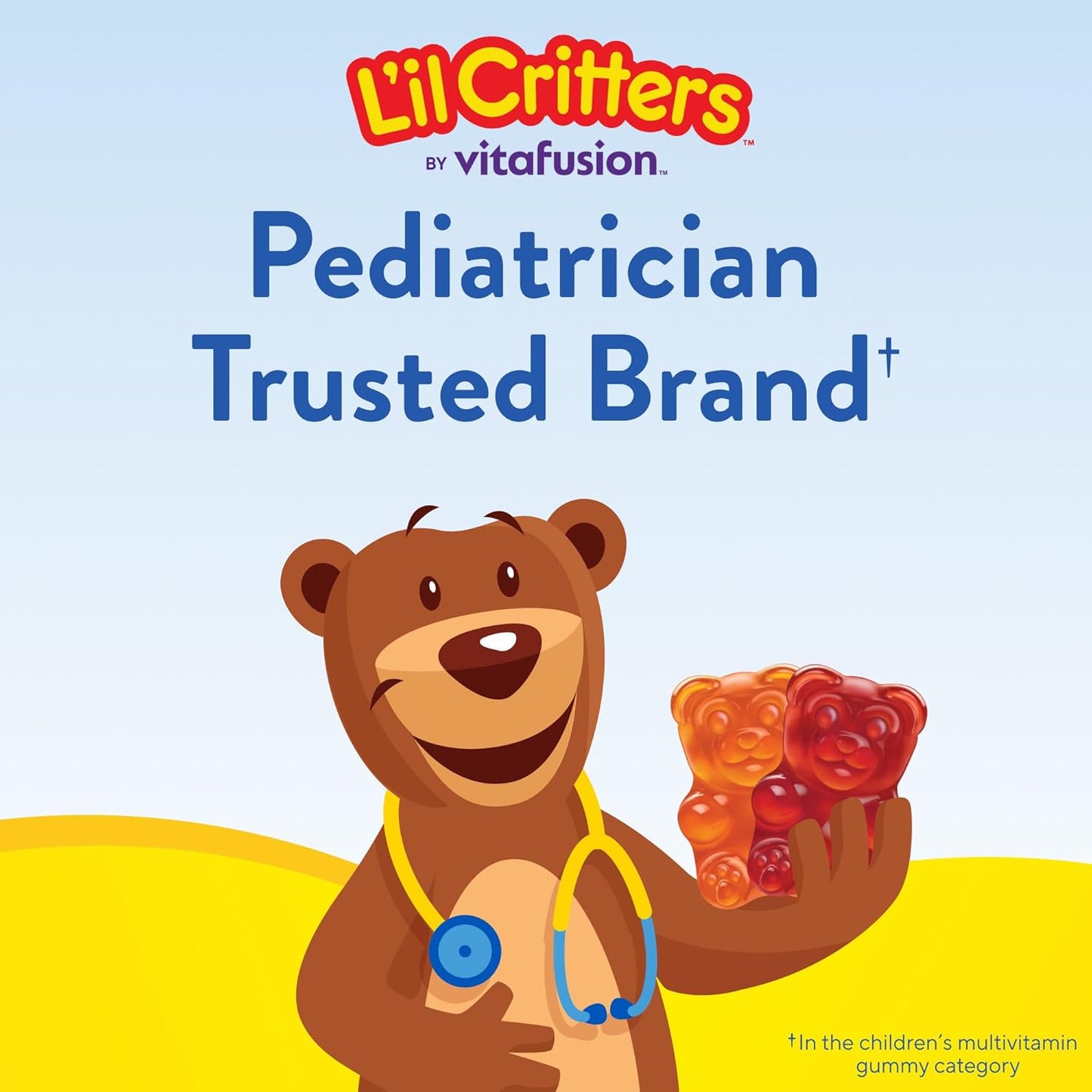 L'il Critters Gummy Vites – Thoughtful Holiday Gift for Parents of Picky Eaters, 190 Gummy Vitamins