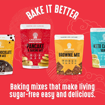 Lakanto Sugar Free Cookie Mix – Clean Label Dessert for Intentional Low Carb Kitchens